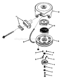 Page D Diagram and Parts List for 9024-2  Briggs and Stratton Generator